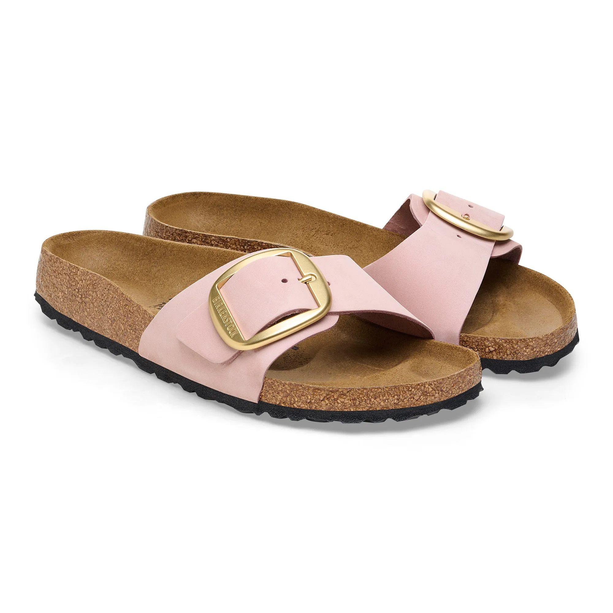 Madrid Big Buckle	(Soft Pink Nubuck)