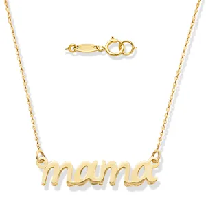 MAMA Cut Out Necklace