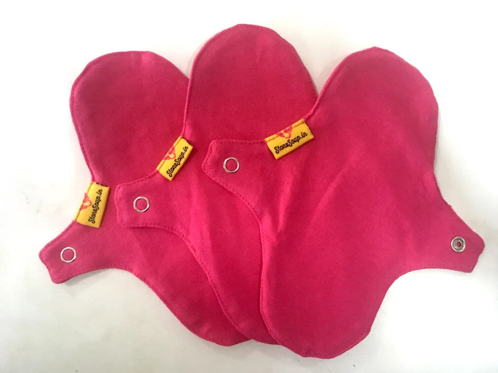 Mandya Reusable Cloth Panty Liners (set of 3)