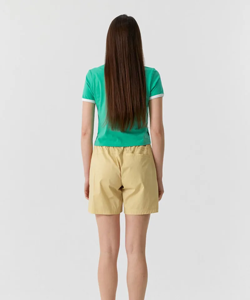 MCC Women's Color Block Tiny Cat Tee - Light Green