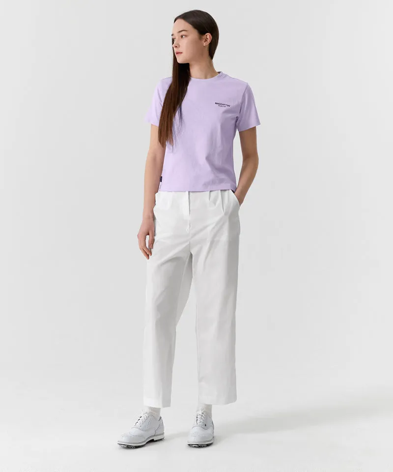 MCC Women's Solid Big Cat Tee - Lavender