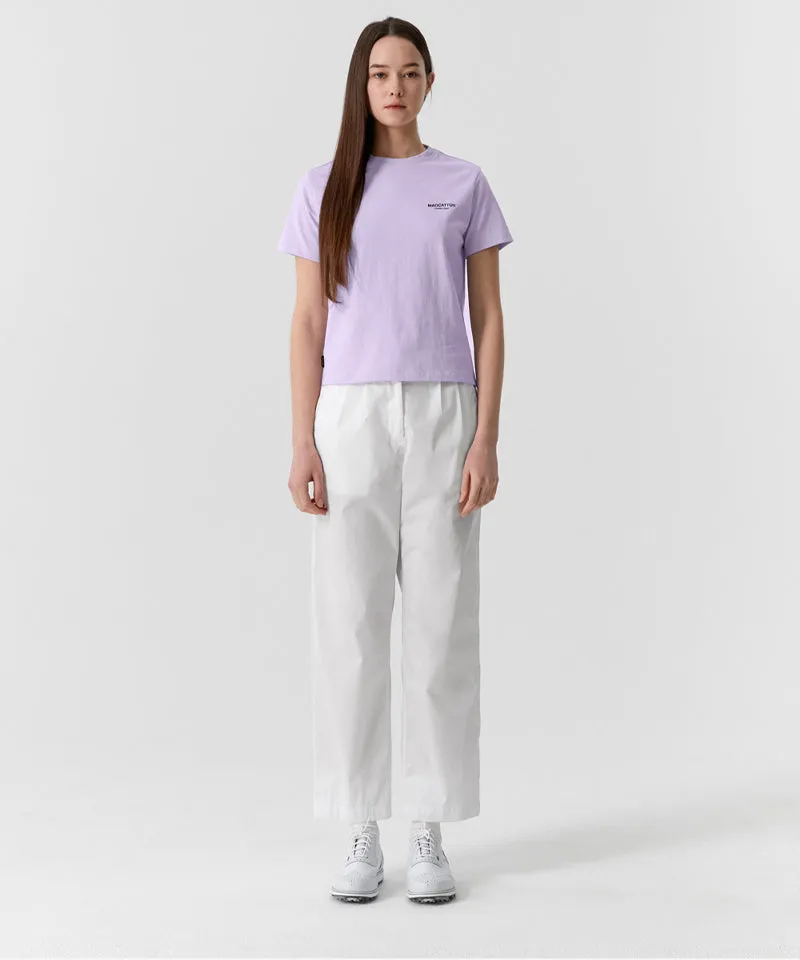 MCC Women's Solid Big Cat Tee - Lavender
