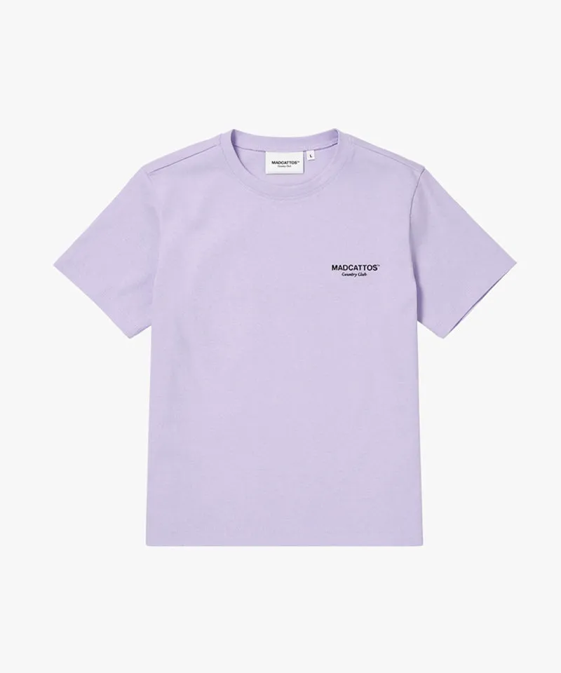 MCC Women's Solid Big Cat Tee - Lavender