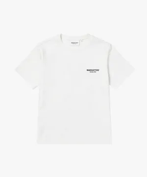 MCC Women's Solid Big Cat Tee - White