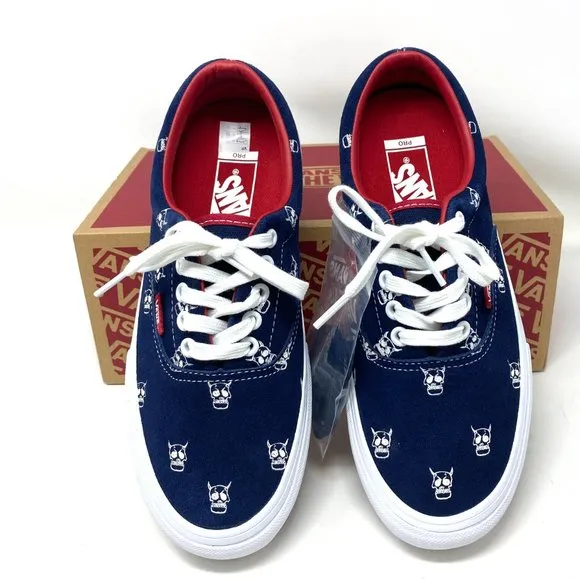 💖MEGA SALE💖VANS Era Pro Kader Sylla Halloween Suede Navy Women's VN0A347L0V0