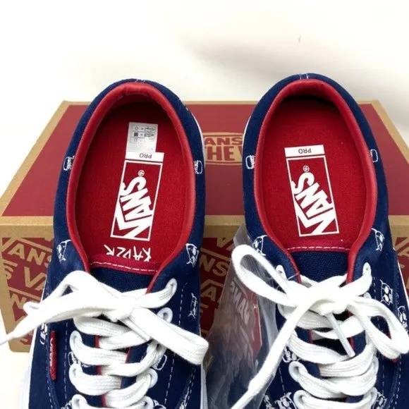 💖MEGA SALE💖VANS Era Pro Kader Sylla Halloween Suede Navy Women's VN0A347L0V0