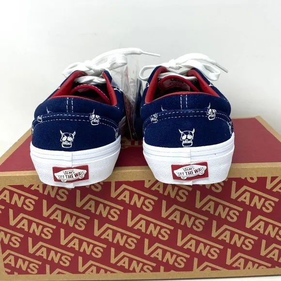 💖MEGA SALE💖VANS Era Pro Kader Sylla Halloween Suede Navy Women's VN0A347L0V0