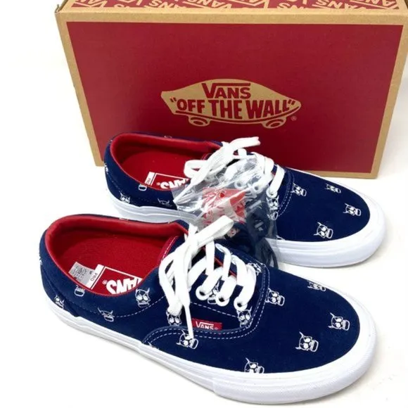 💖MEGA SALE💖VANS Era Pro Kader Sylla Halloween Suede Navy Women's VN0A347L0V0