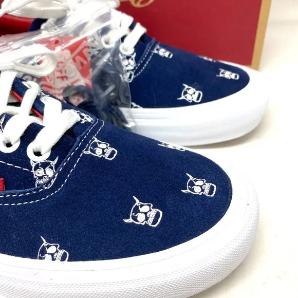 💖MEGA SALE💖VANS Era Pro Kader Sylla Halloween Suede Navy Women's VN0A347L0V0