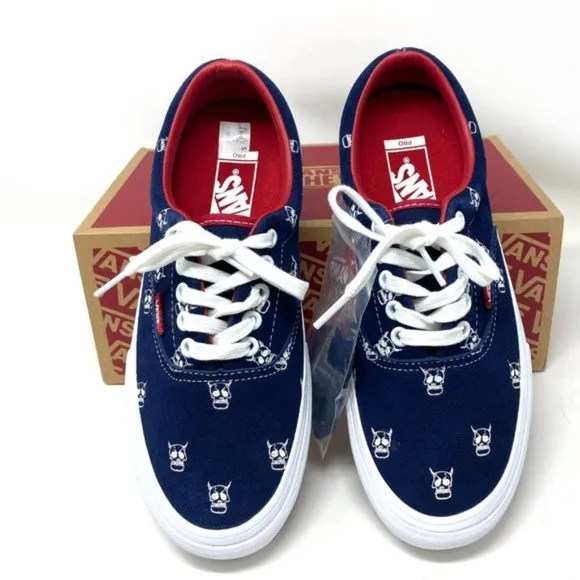💖MEGA SALE💖VANS Era Pro Kader Sylla Halloween Suede Navy Women's VN0A347L0V0