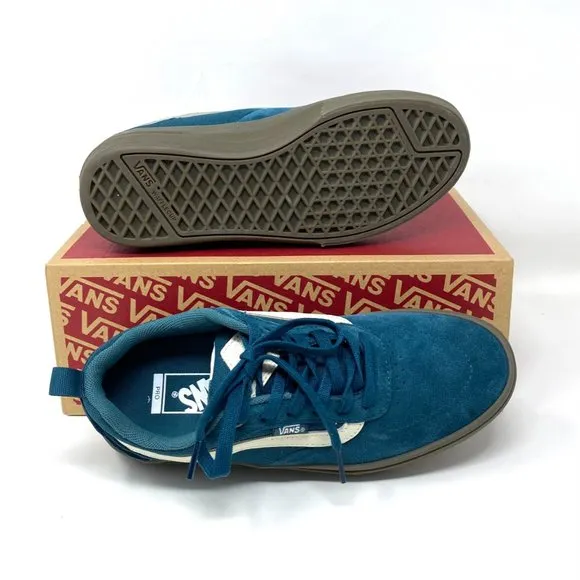 💖MEGA SALE💖VANS Women's 8 KYLE WALKER Pro Dark Suede Atlantic Dove VN0A2XSG0WP