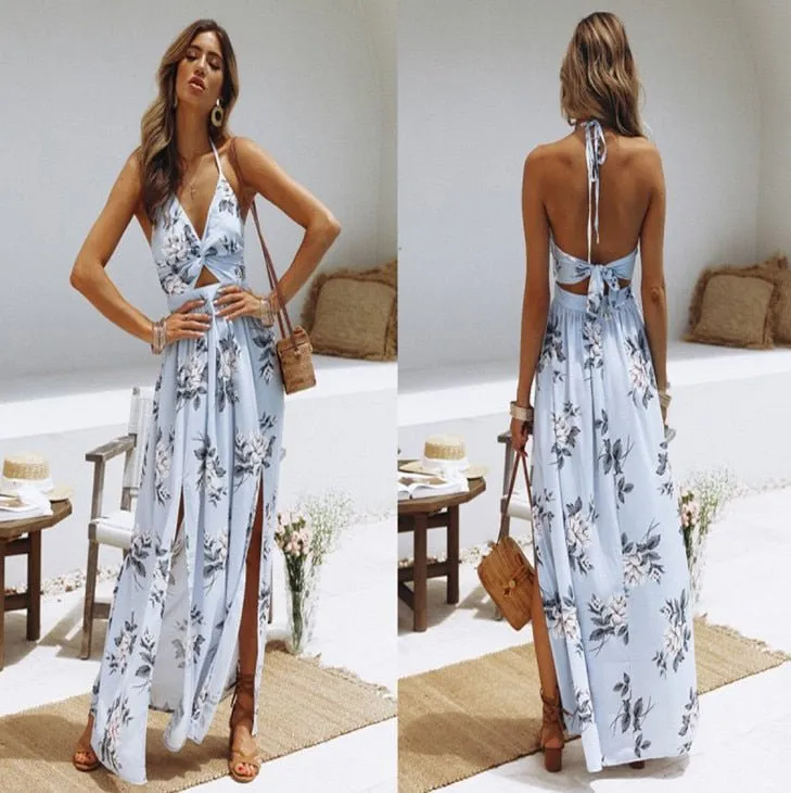 Meissa - Chic Boho Floral Woman's Dress