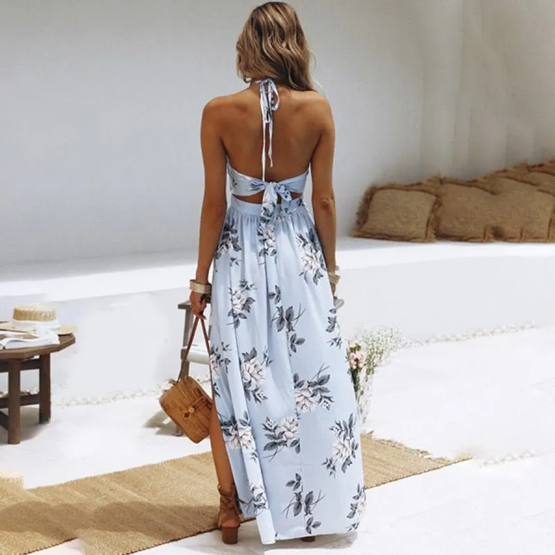 Meissa - Chic Boho Floral Woman's Dress