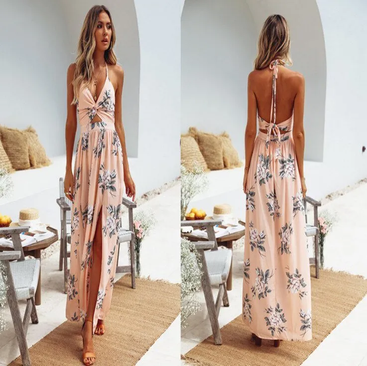 Meissa - Chic Boho Floral Woman's Dress