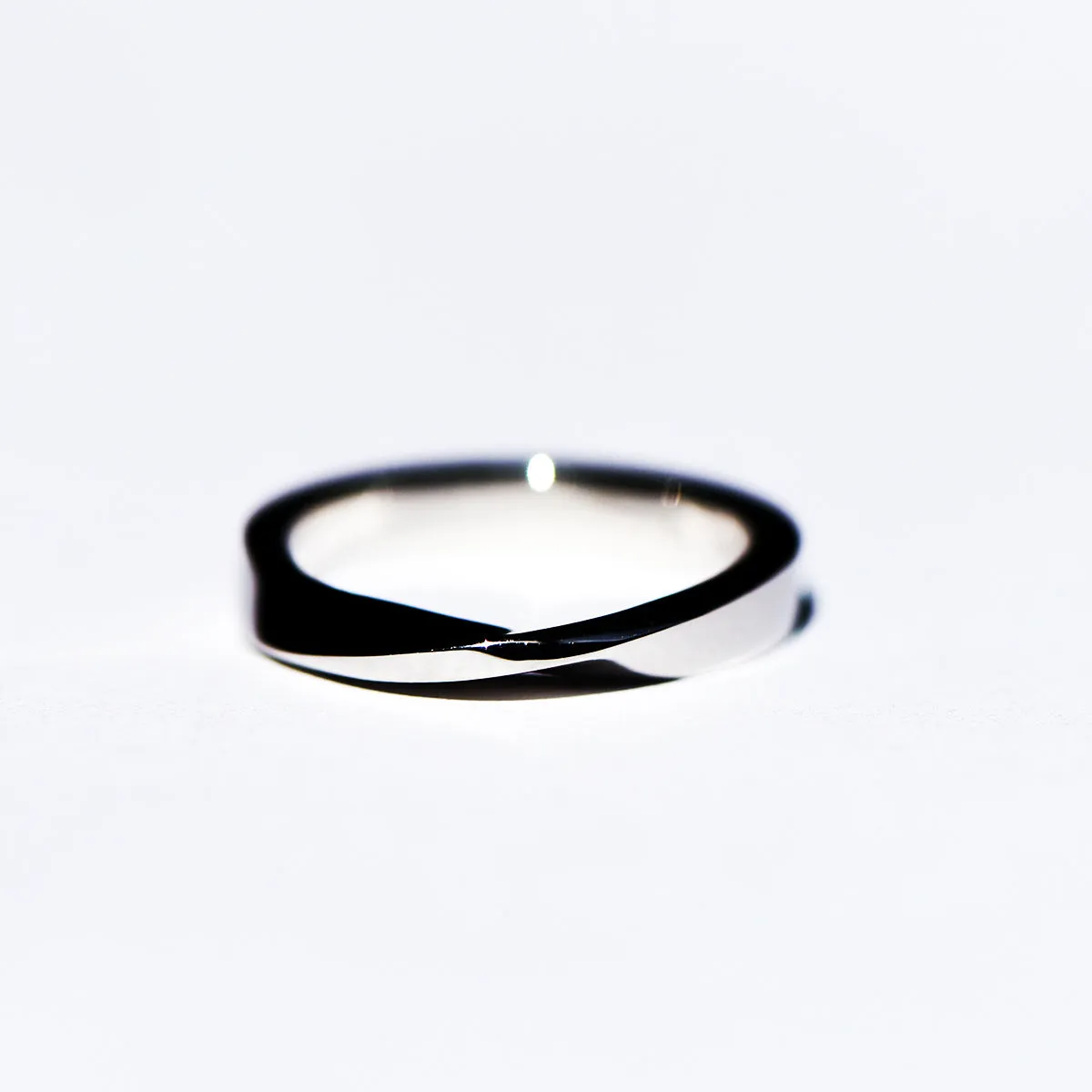 Mobius Strip Style Wedding Ring