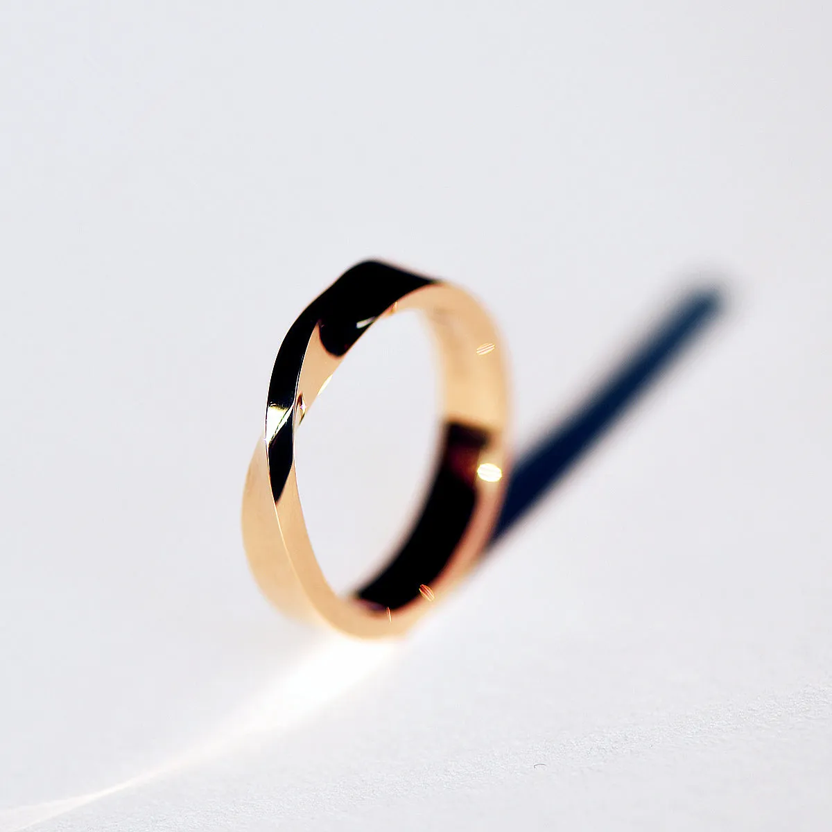 Mobius Strip Style Wedding Ring