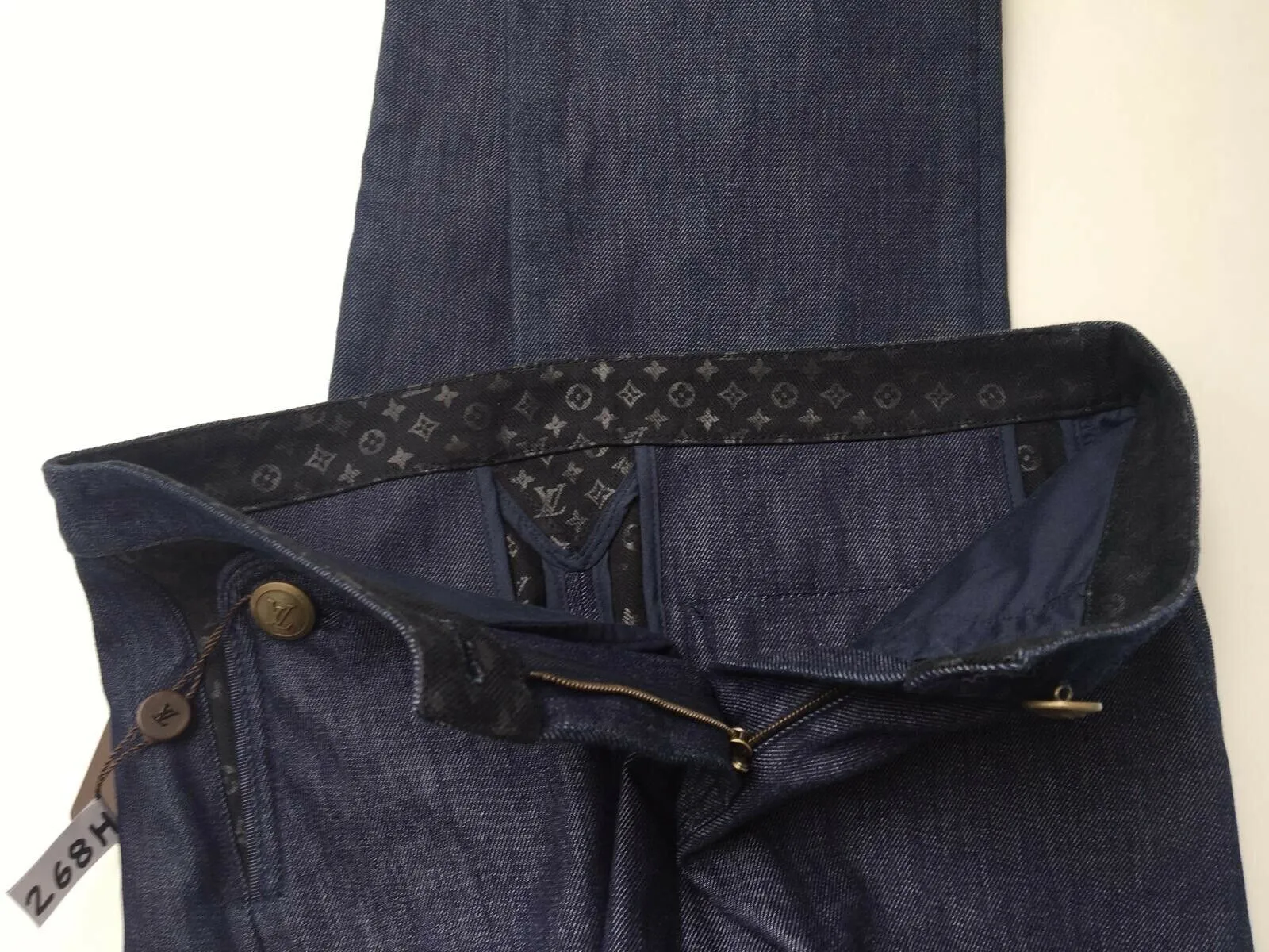Monogram Pocket Jeans