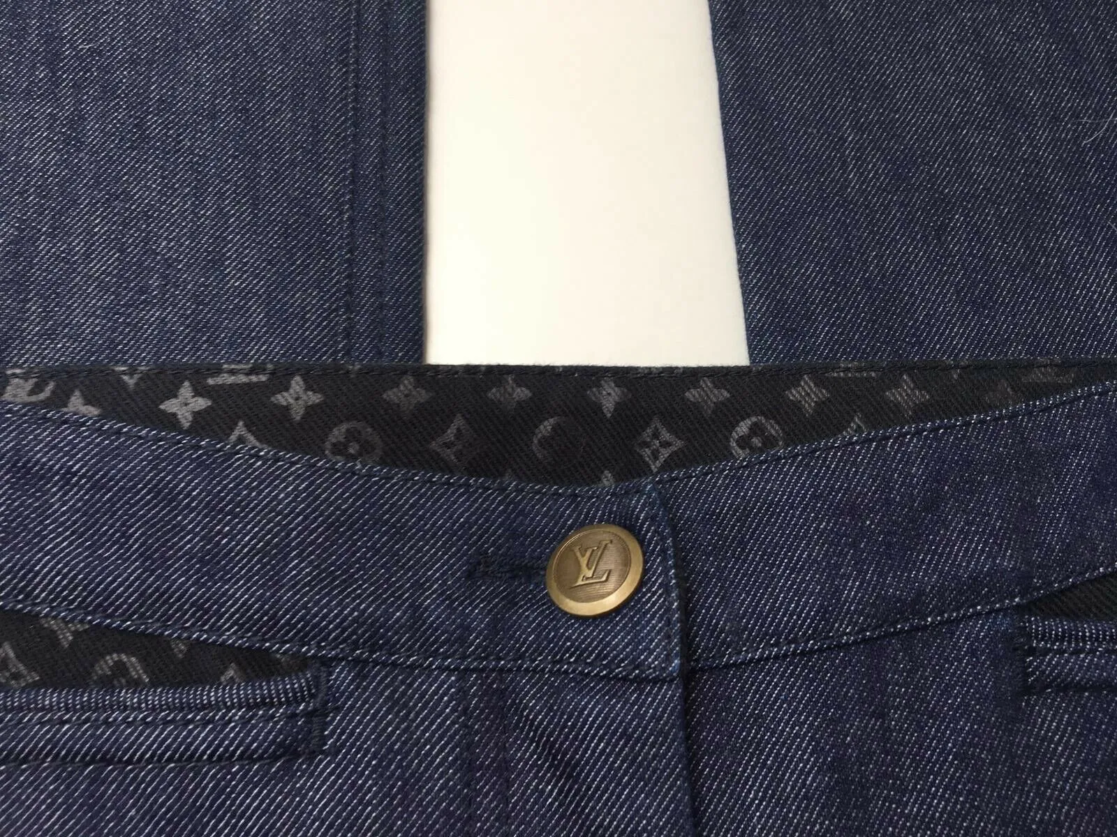 Monogram Pocket Jeans