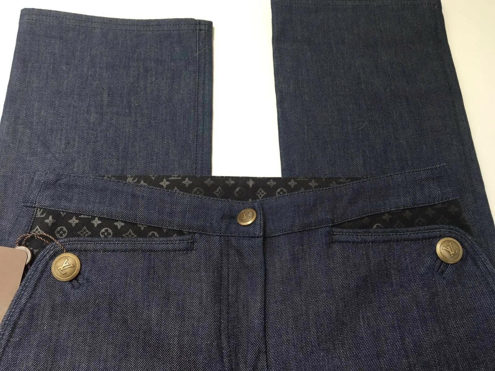 Monogram Pocket Jeans
