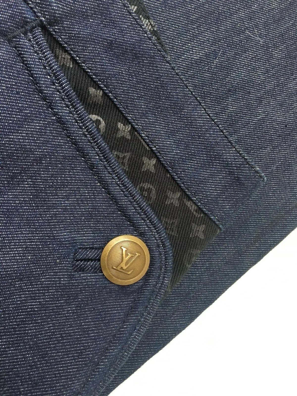 Monogram Pocket Jeans