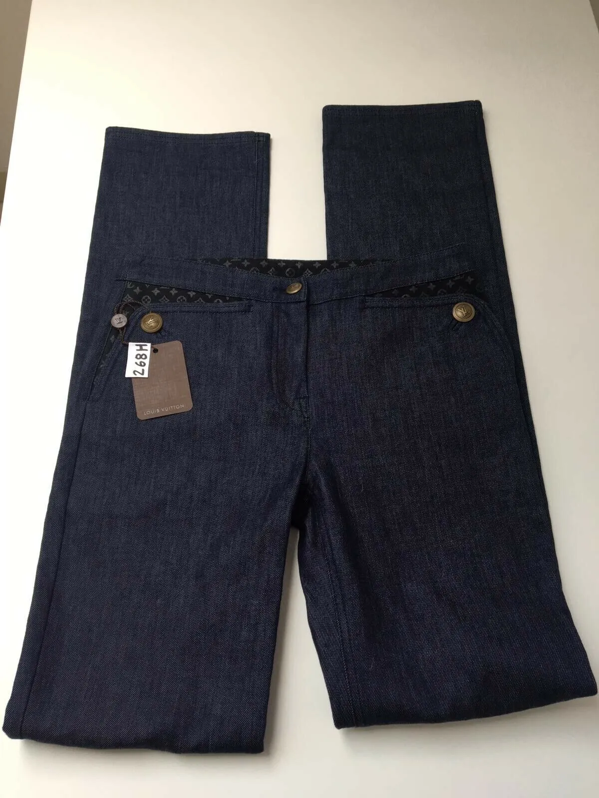 Monogram Pocket Jeans