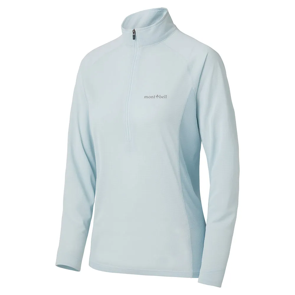 Montbell Cool Long Sleeve Zip Shirt Women's