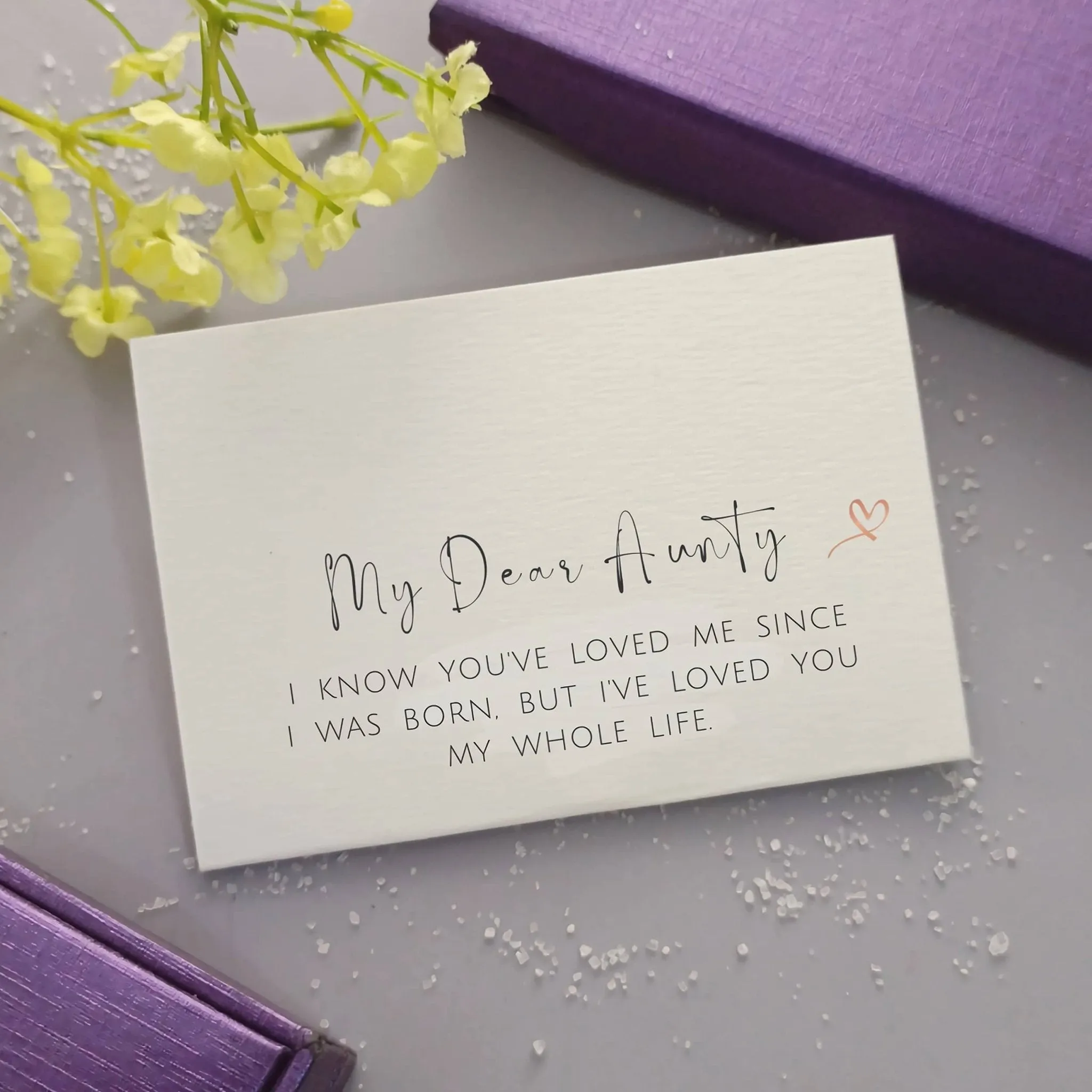 My Dear Aunty - Message Card