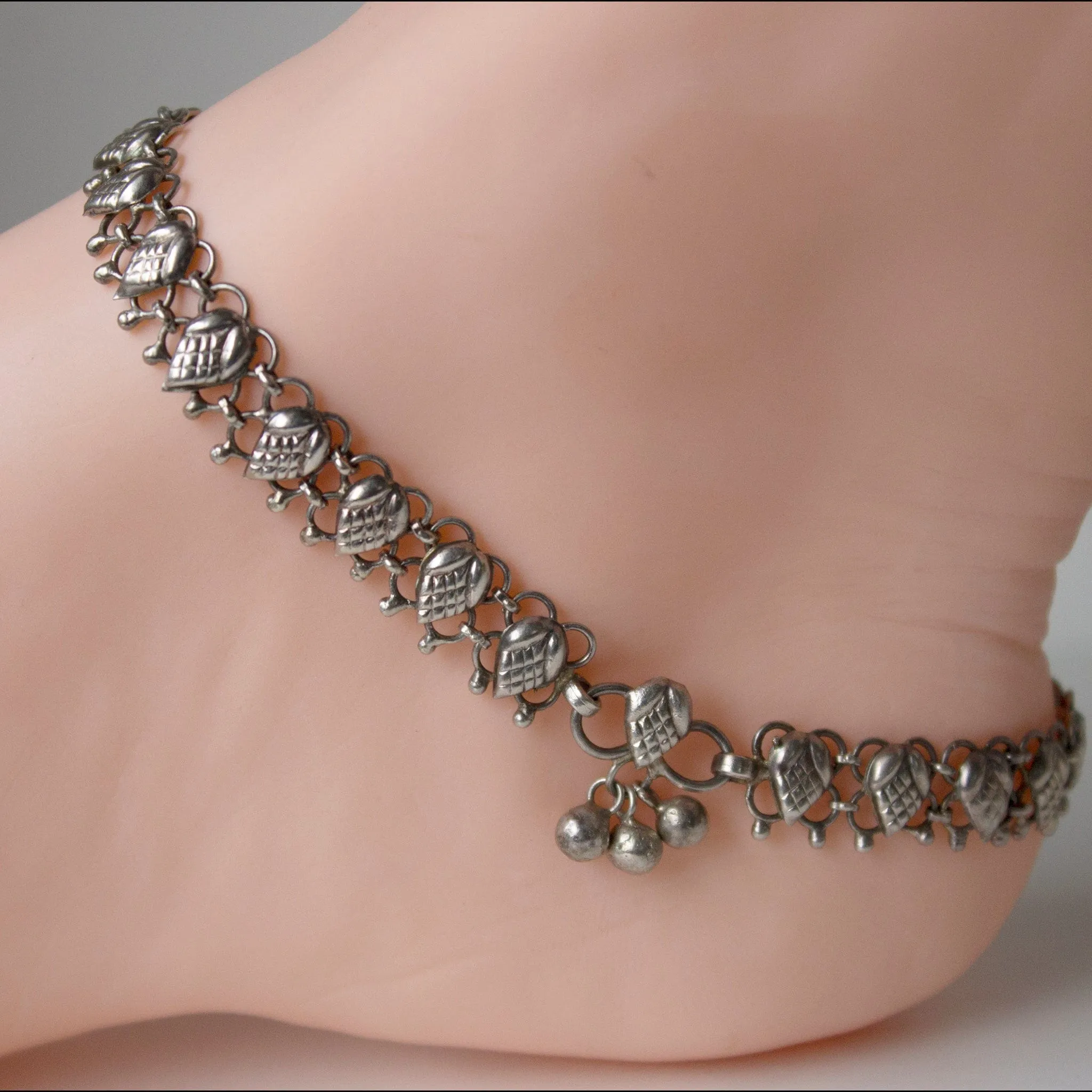 Natalie Silver Anklet
