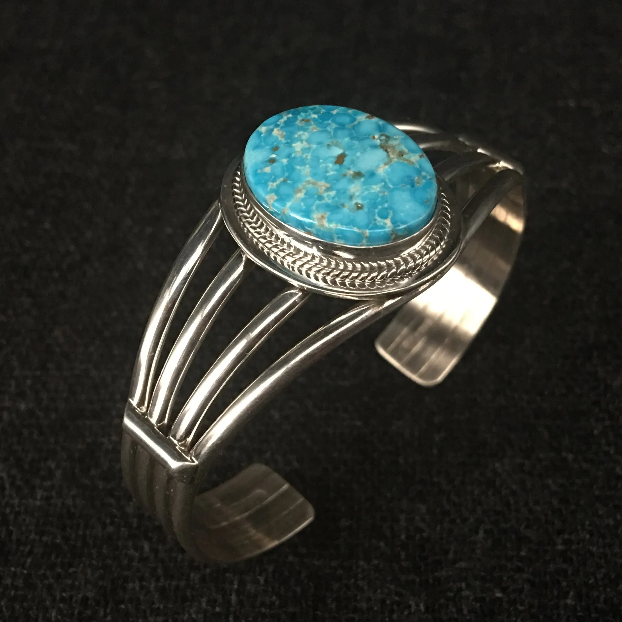 Native American Kingman Turquoise Bracelet