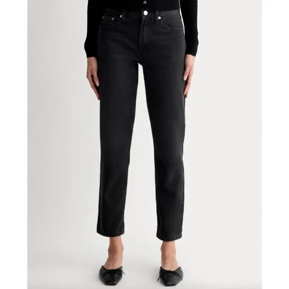 NEW Everlane The Super Soft Relaxed Jean Womens 30 Stormy Black