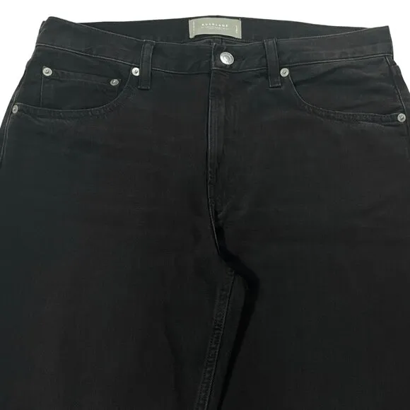 NEW Everlane The Super Soft Relaxed Jean Womens 30 Stormy Black