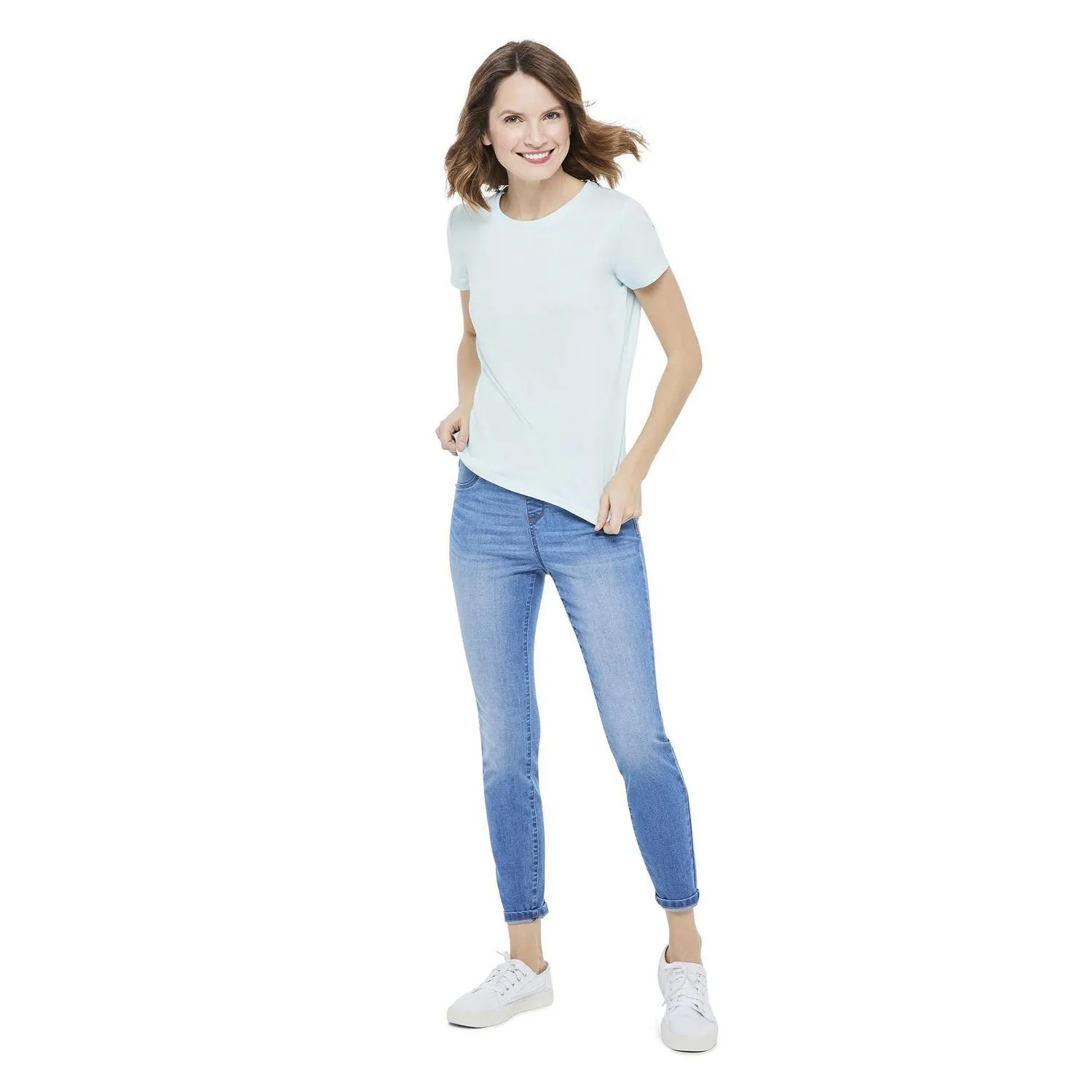 New George Women's Denim Jegging, Sz 14!