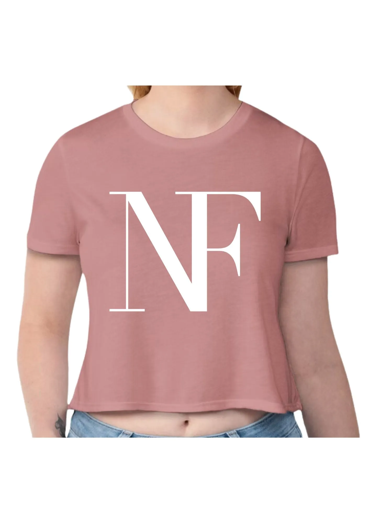 NF Flowy Crop T‑Shirt