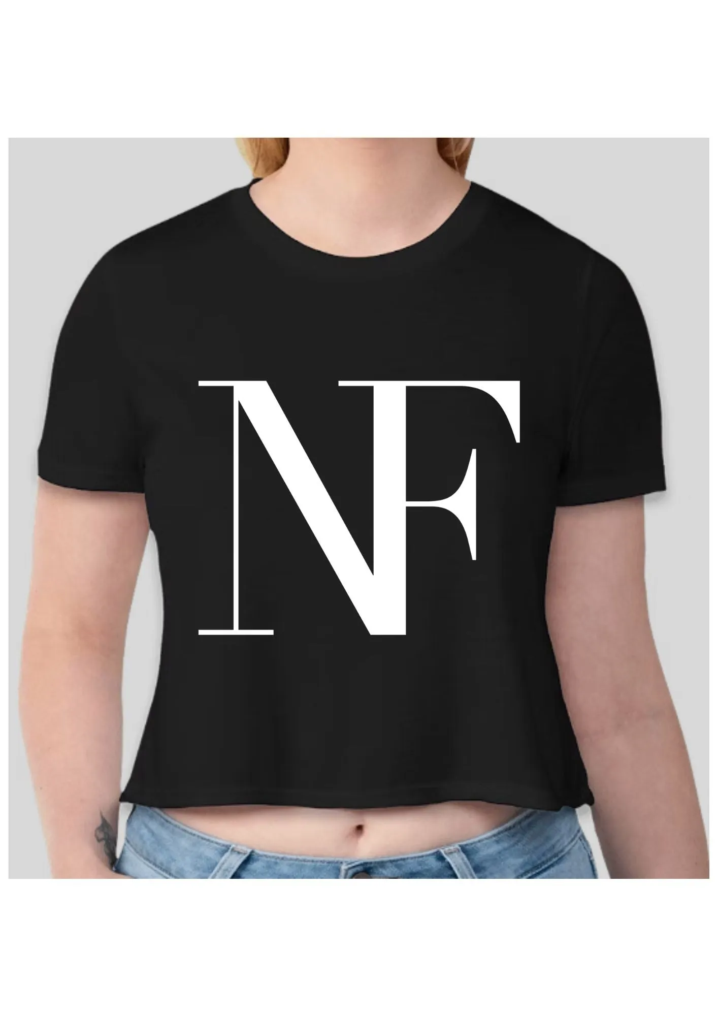NF Flowy Crop T‑Shirt