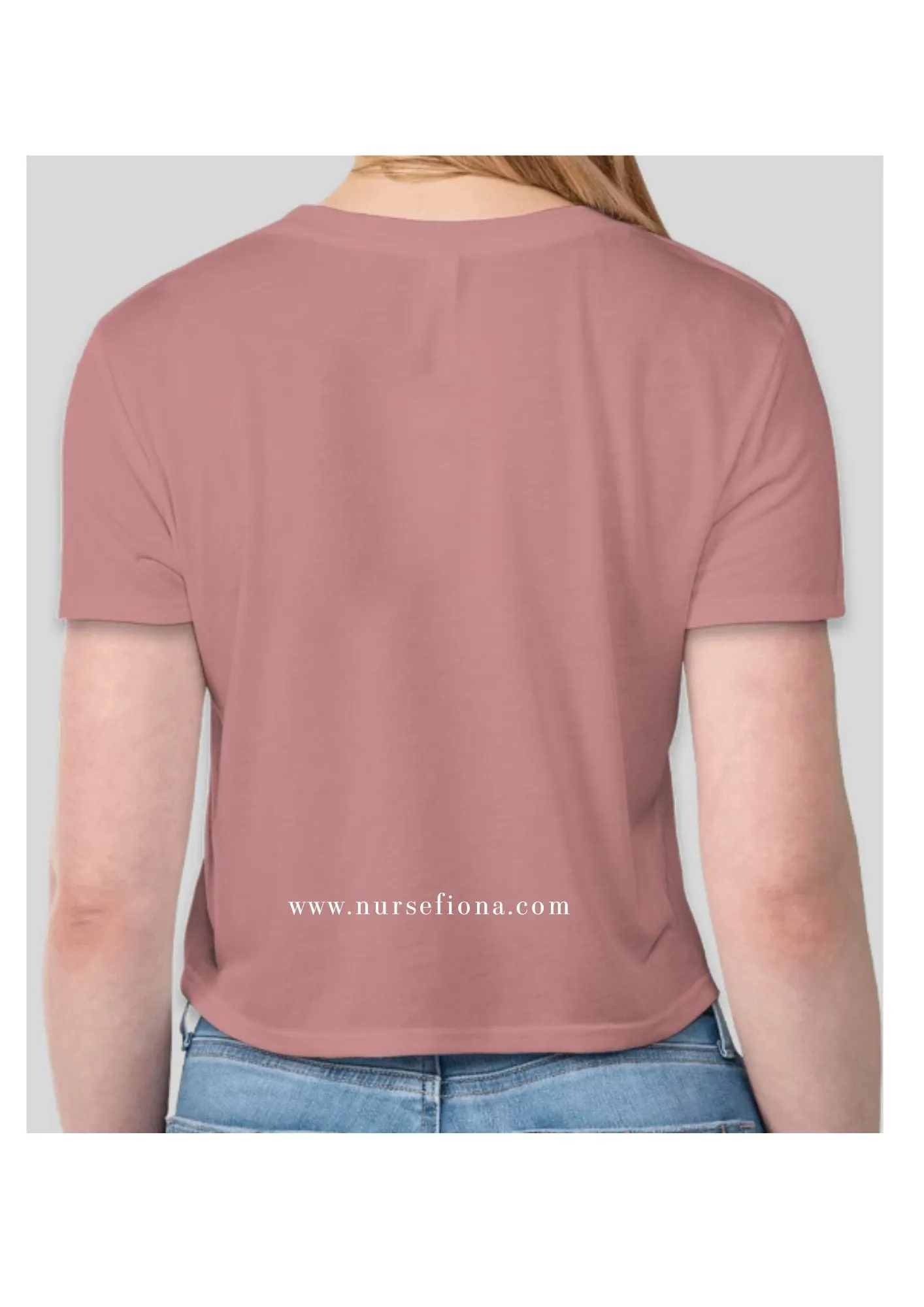 NF Flowy Crop T‑Shirt