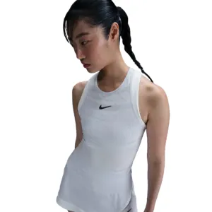Nike Court Dri-Fit Grey & White Ash Women's Slam Tank Top