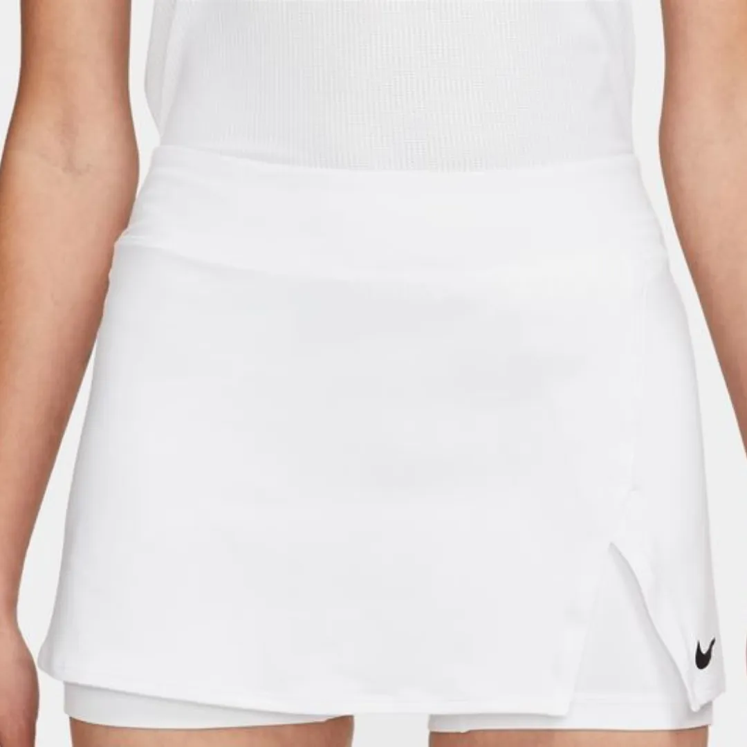Nike Court Dri-FIT Victory White/Black Women's Tennis Skirt