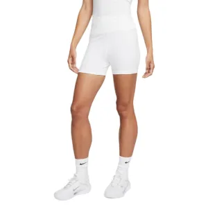 Nike Women's Dri-FIT Advantage High Rise Short 4-Inch(White)