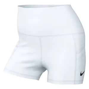 Nike Women's Dri-FIT Ball Short (White/Black)