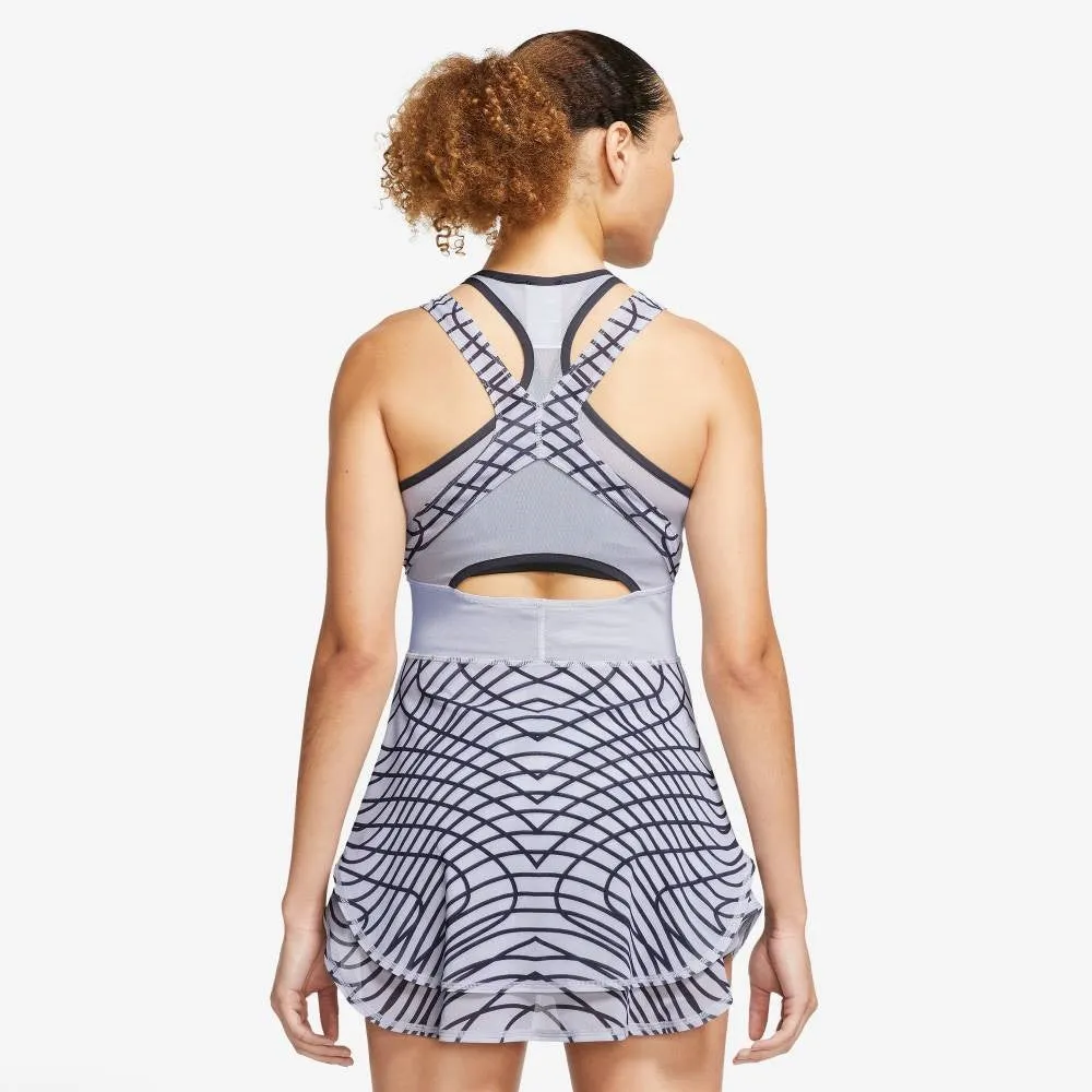 Nike Women's  Dri-FIT Slam Dress (Purple/Gridiron/Black)