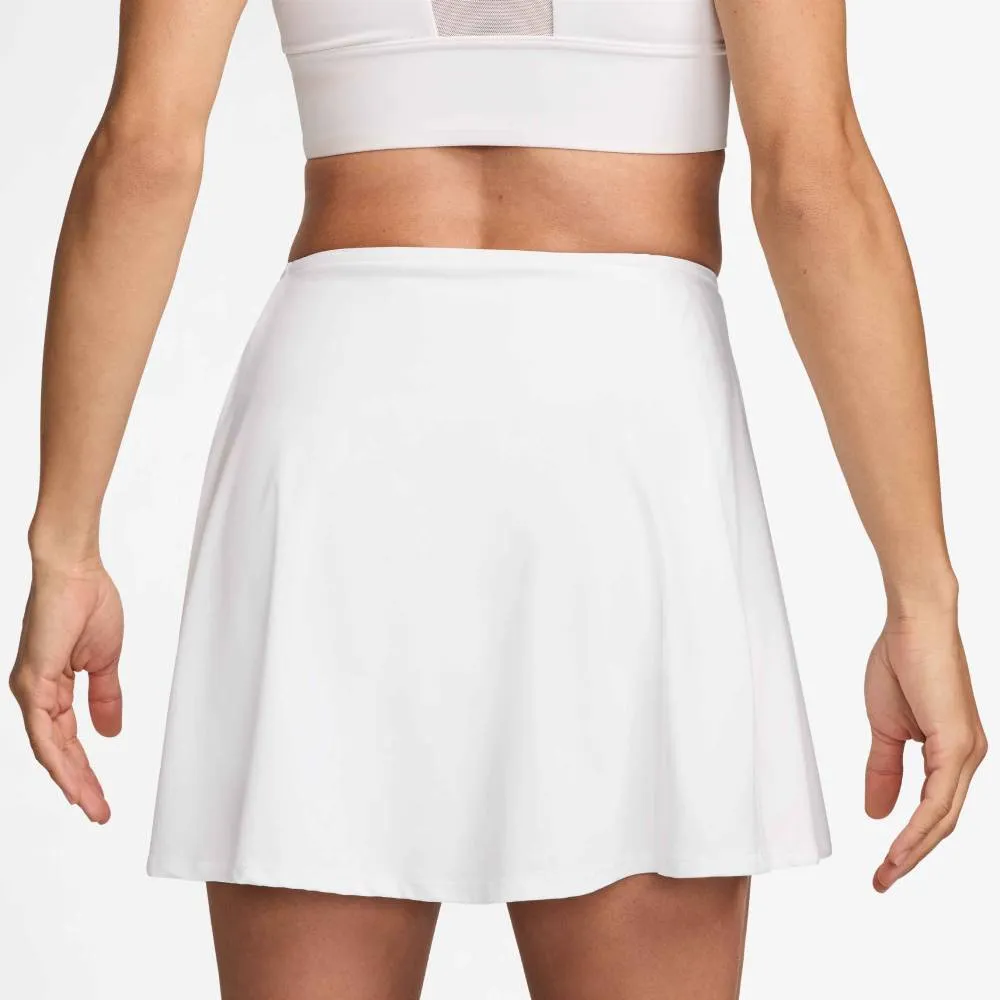 Nike Women's Dri-FIT Victory Mid-Rise Flouncy Skirt (White/Black)