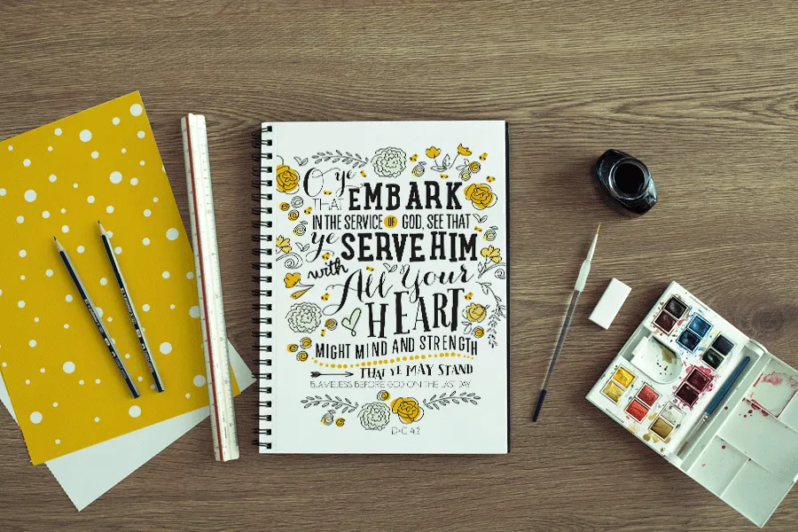 Notebooks-Young Women Theme 2015