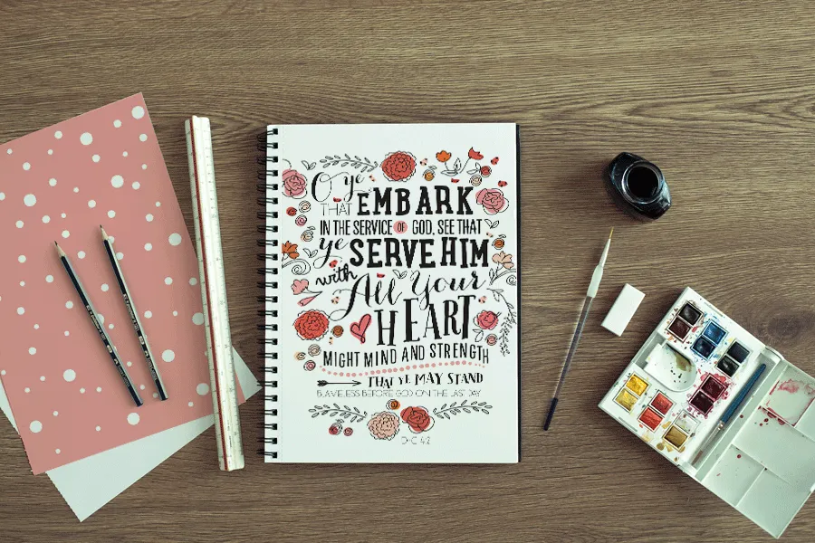 Notebooks-Young Women Theme 2015
