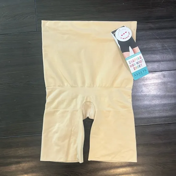NWT ASSETS by SPANX Women's Thintuition High-Waist Shaping Thigh Slimmer Size L