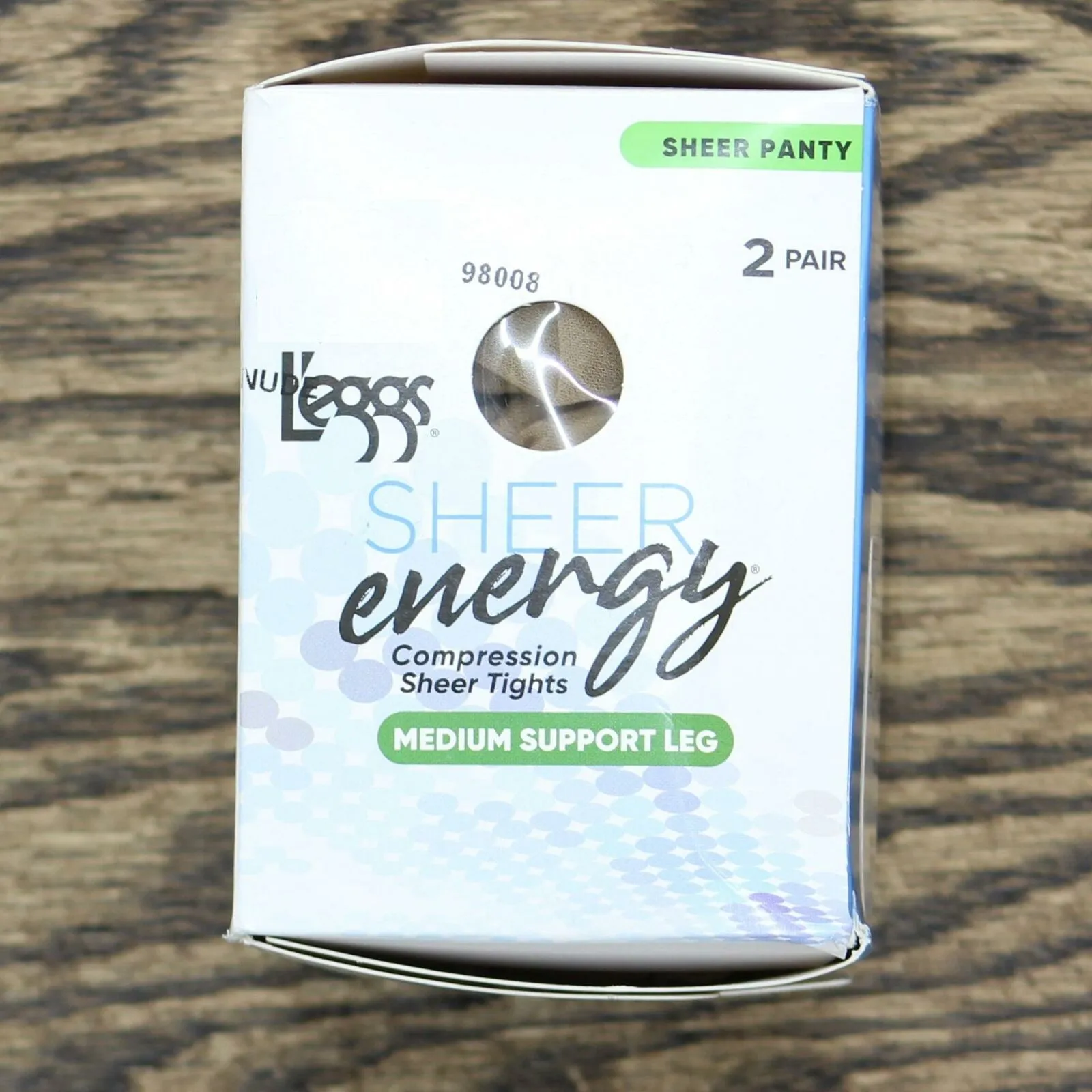 NWT L'eggs Sheer Energy Women's 2 Pack Pantyhose. LSE112