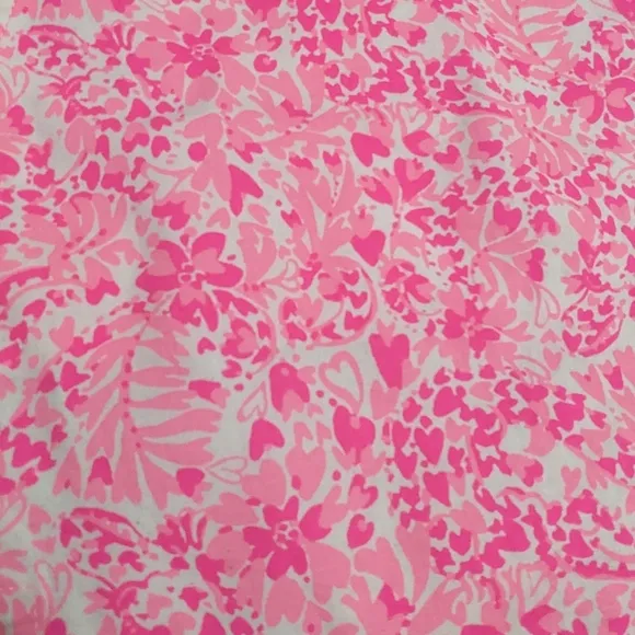 NWT! Lilly Pulitzer Ocean View Shorts Pink Shady Invest A Gator Size XL