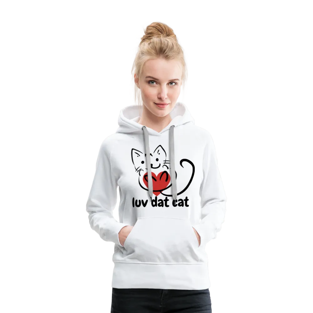 Official Luv Dat Cat Women's Premium Hoodie