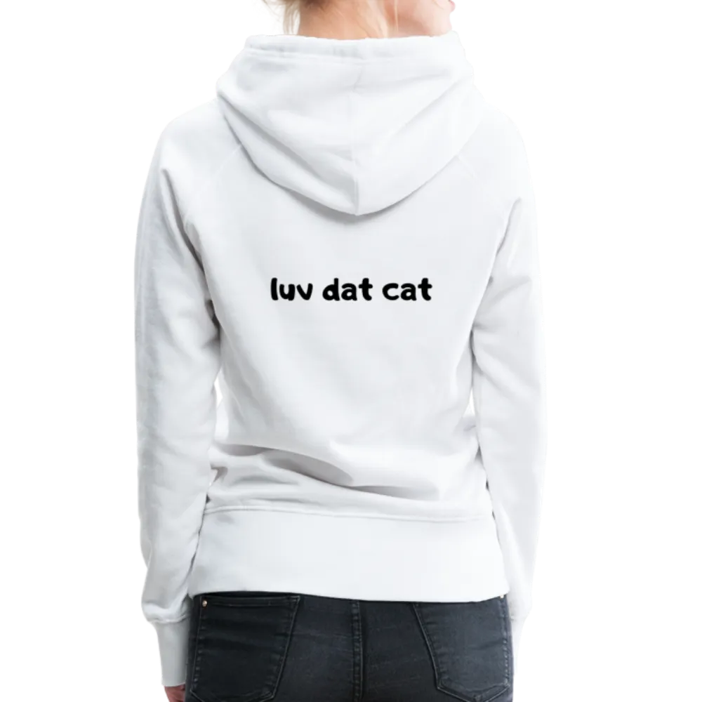 Official Luv Dat Cat Women's Premium Hoodie