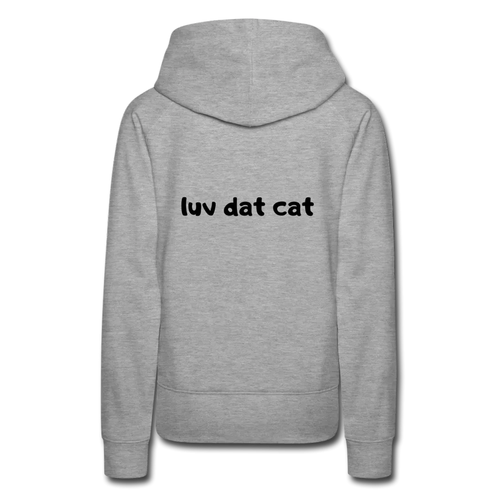 Official Luv Dat Cat Women's Premium Hoodie