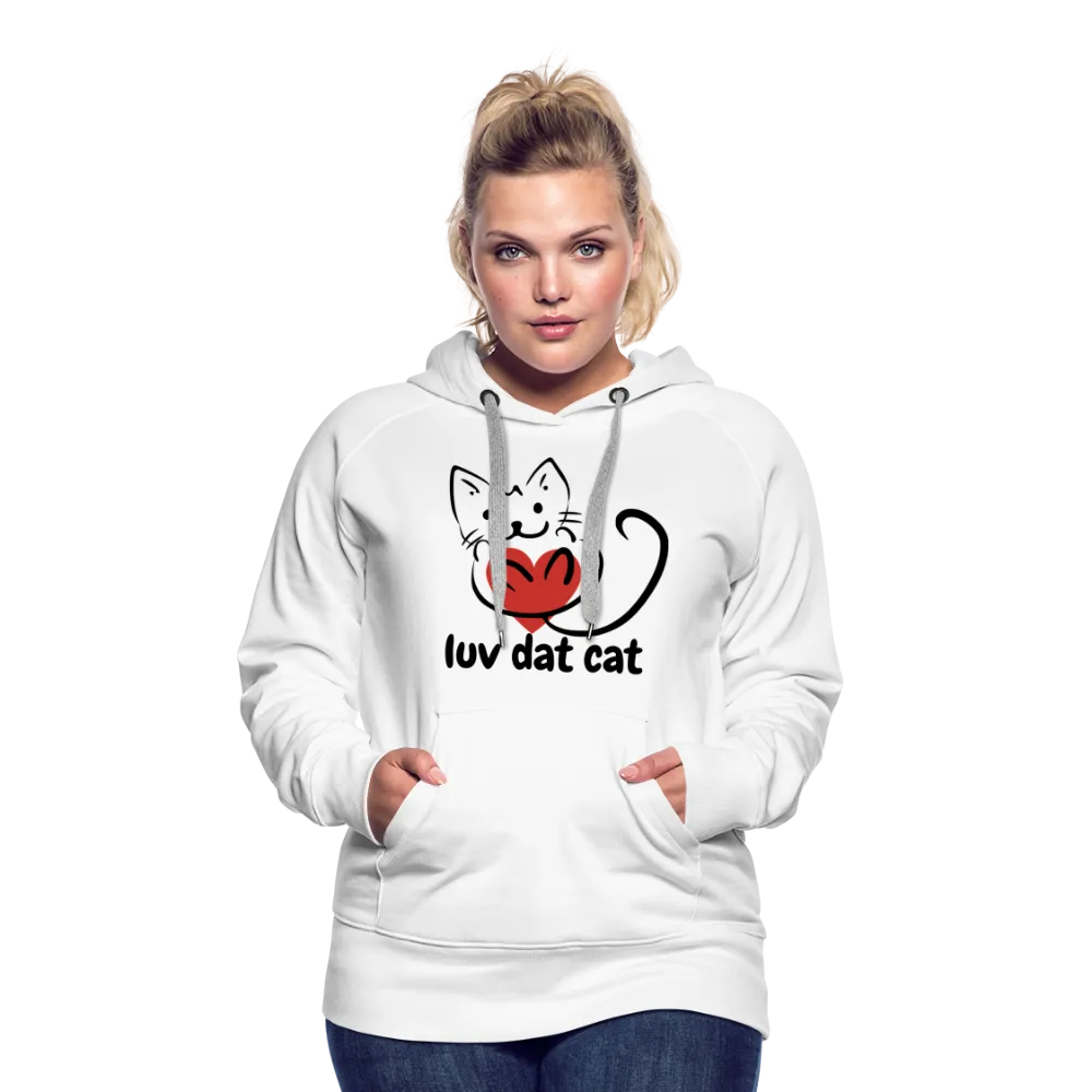 Official Luv Dat Cat Women's Premium Hoodie